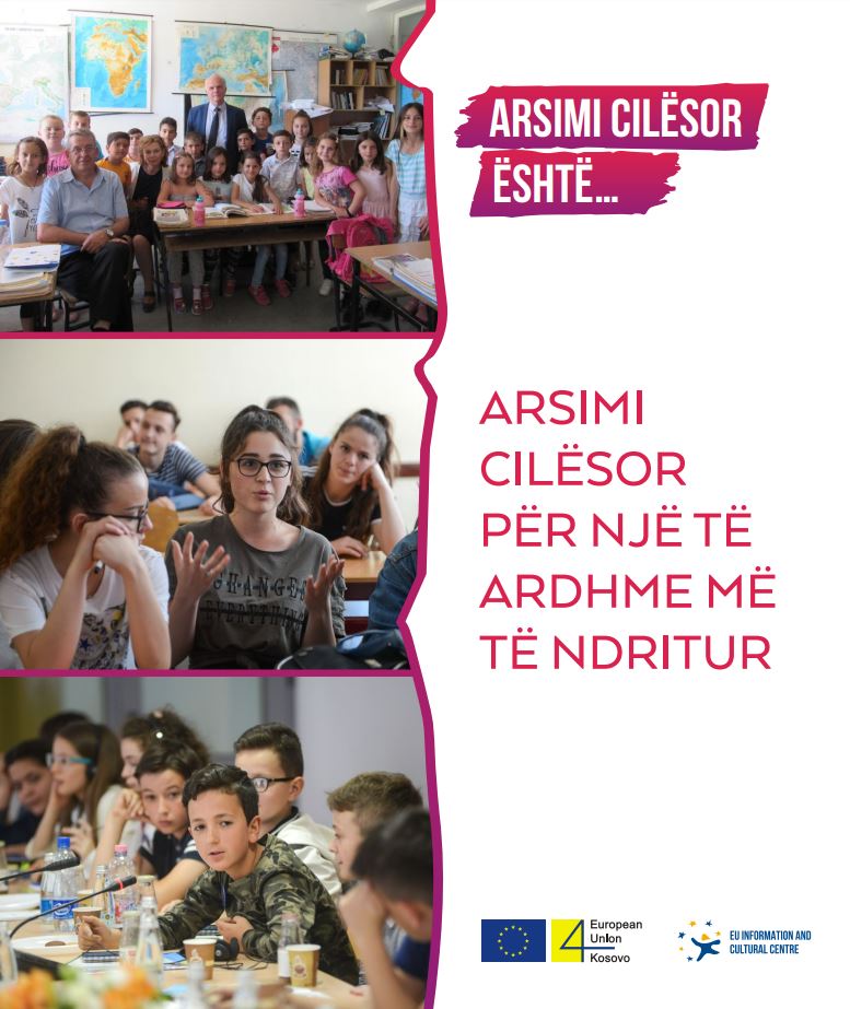 ARSIMI CILËSOR PËR NJË TË ARDHME MË TË NDRITUR