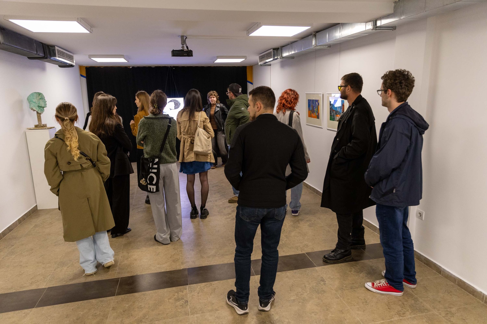 We created a platform for artists through Europe House Exhibitions